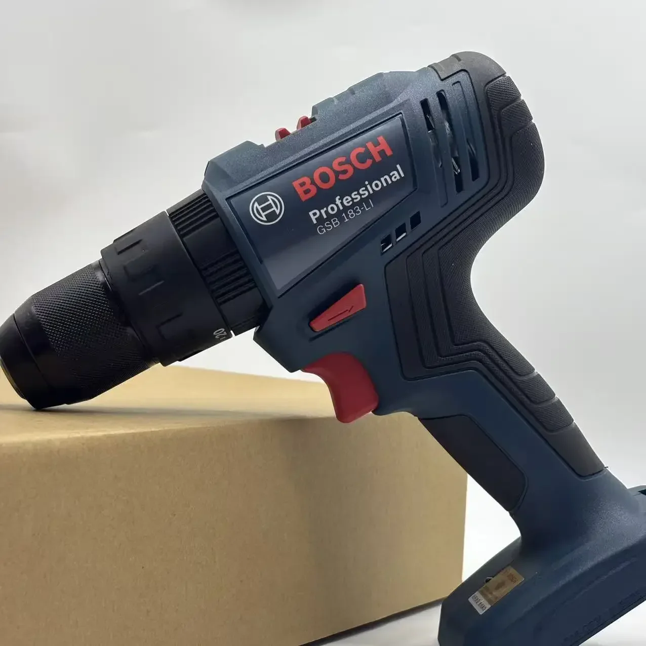 Brushless Cordless Electric Drill 18V - Bosch GSB 183-LI, Bor Elektrik Tanpa