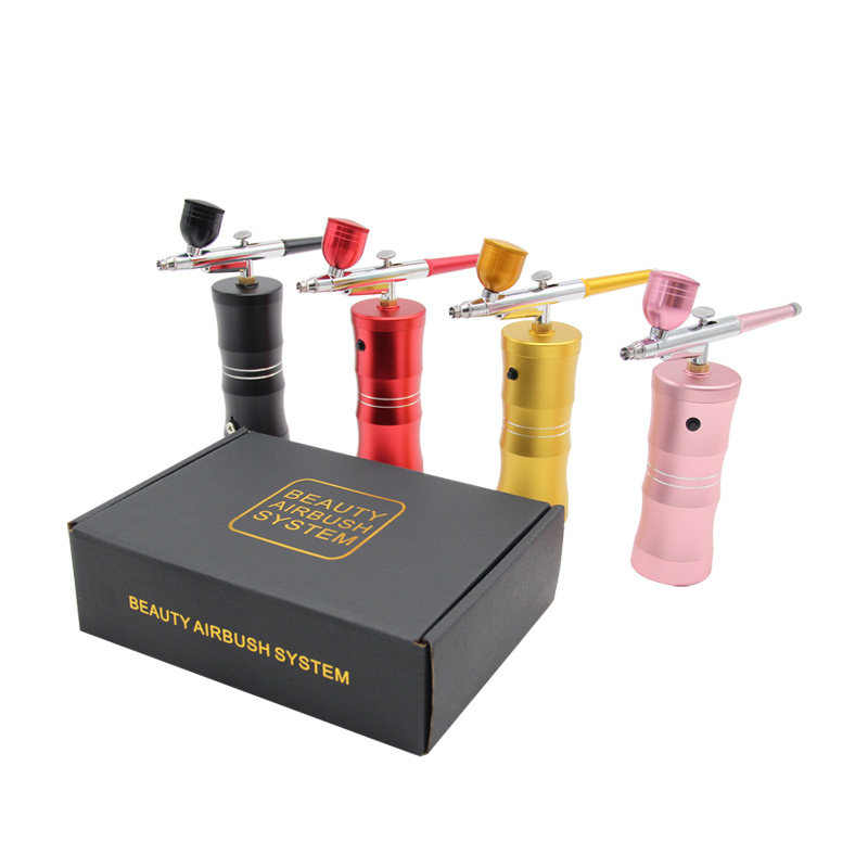 Semprotan udara Mini, penyempr - Airbrush Kit With Mini Compressor ulasan dan harga