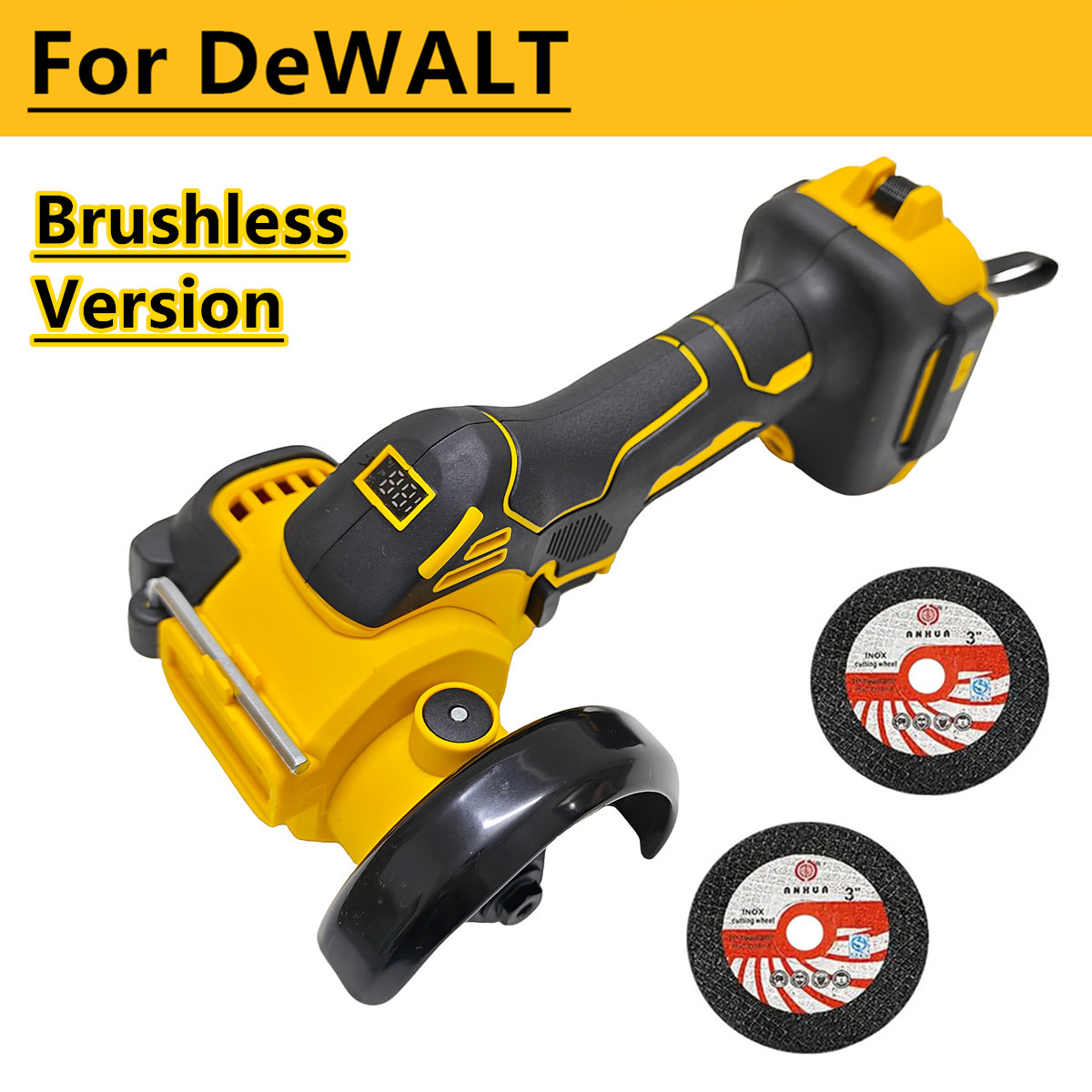 Gerinda Sudut Tanpa Sikat 3 In - Brushless Angle Grinder Battery Powered ulasan dan harga