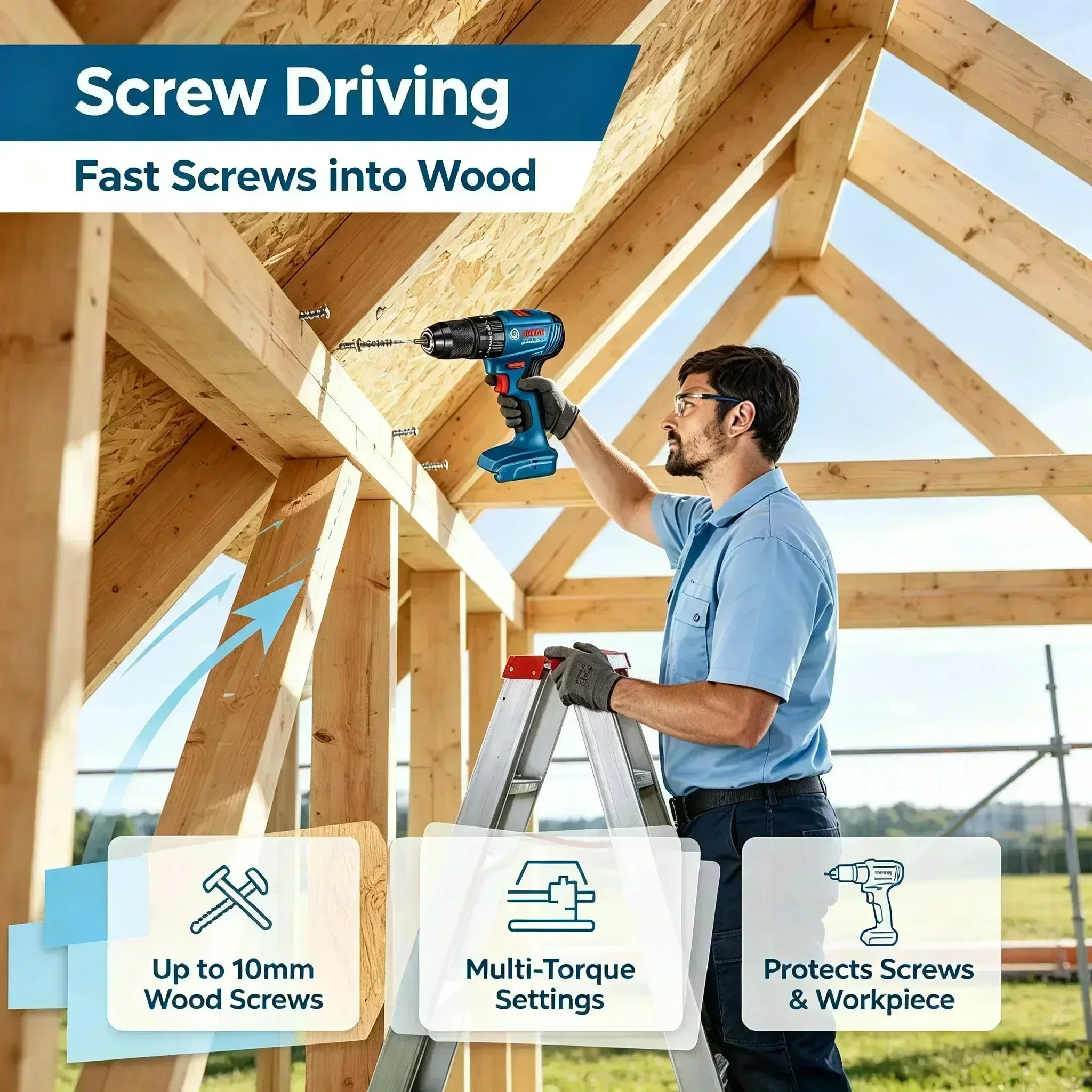 Bosch GSB 185-LI, Bor Listrik  - Brushless Cordless Electric Drill 18V ulasan dan harga