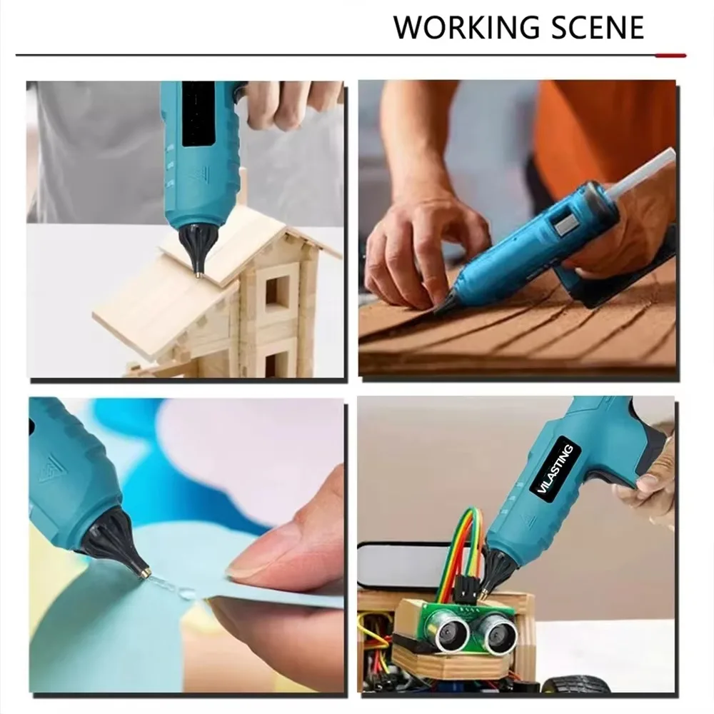 Lem Tembak Panas Meleleh Tanpa - Hot Melt Glue Gun Cordless ulasan dan harga