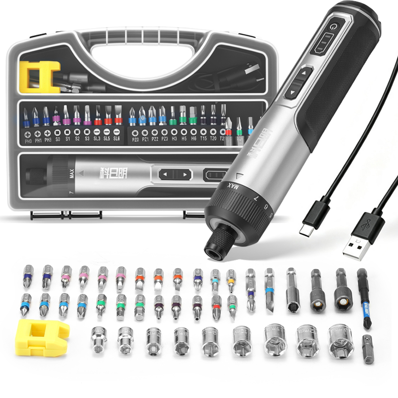 Set Mata Obeng Elektrik Tanpa  - Electric Screwdriver Rechargeable Usb ulasan dan harga