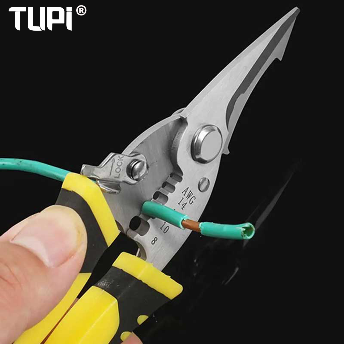 Tang Listrik TUPI Pro 3 In 1 P - Automatic Wire Stripper Cutter ulasan dan harga