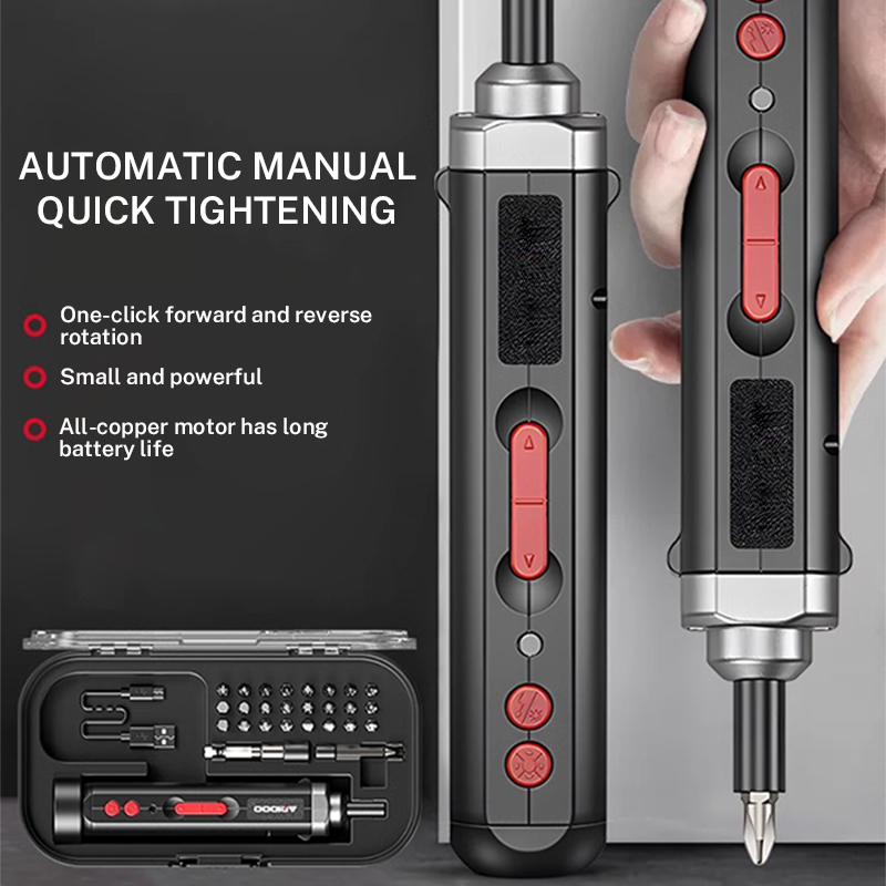 Set Obeng Elektrik Multifungsi - Electric Screwdriver Rechargeable Usb ulasan dan harga