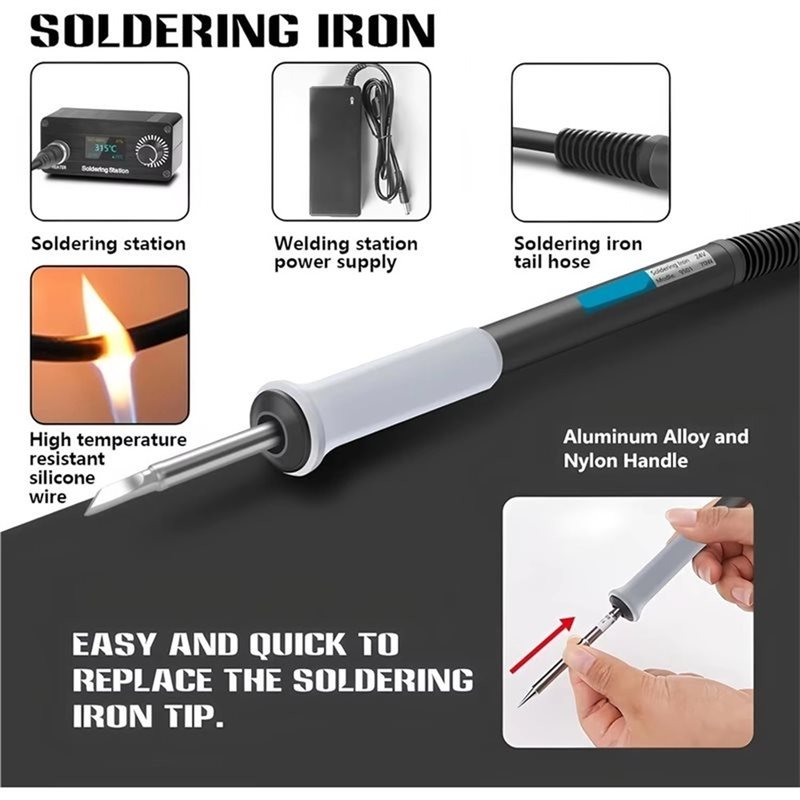 B23B T12 Untuk Perbaikan Rumah - Digital Soldering Station T12 ulasan dan harga