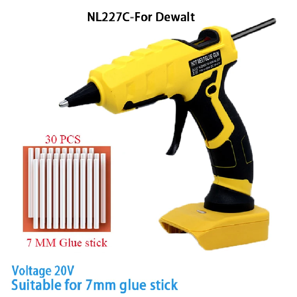 Pistol Lem Panas Tanpa Kabel 5 - Hot Melt Glue Gun Cordless ulasan dan harga