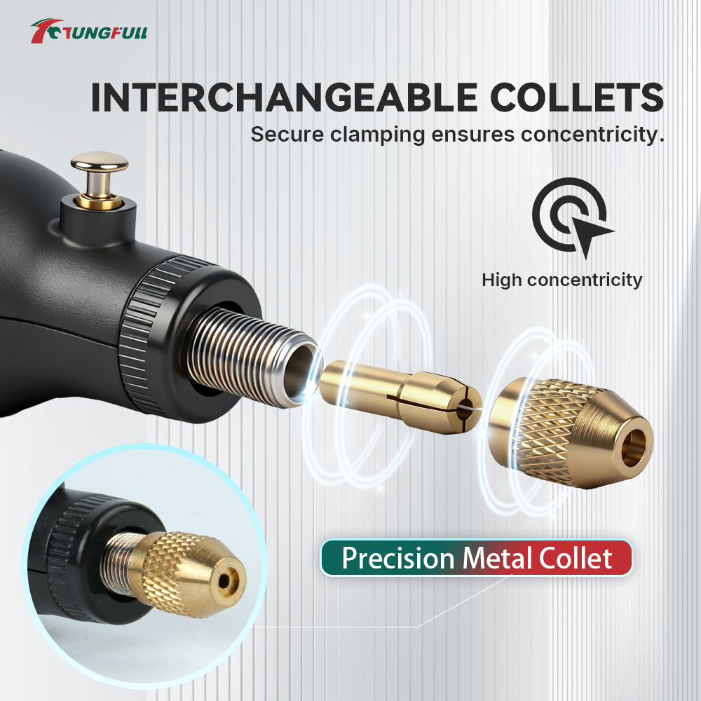 TUNGFULL Kit Alat Rotary Mini  - Cordless Rotary Tool Kit Accessories ulasan dan harga