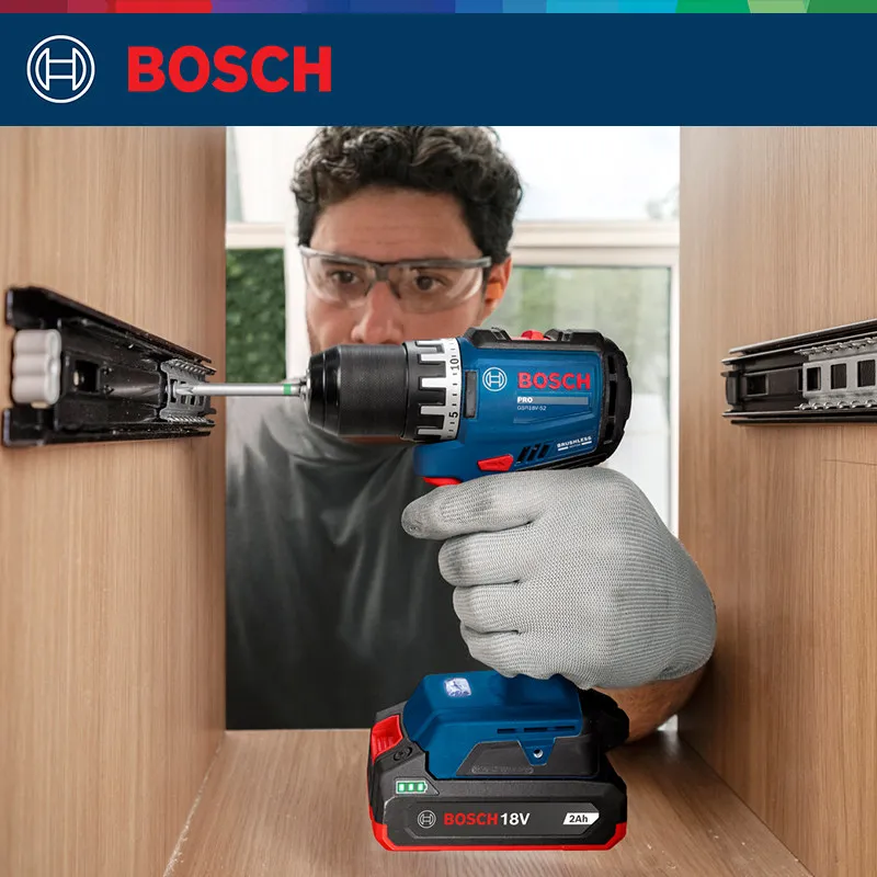 BOSCH GSR 18V-52 PRO Bor Obeng - Brushless Cordless Electric Drill 18V ulasan dan harga