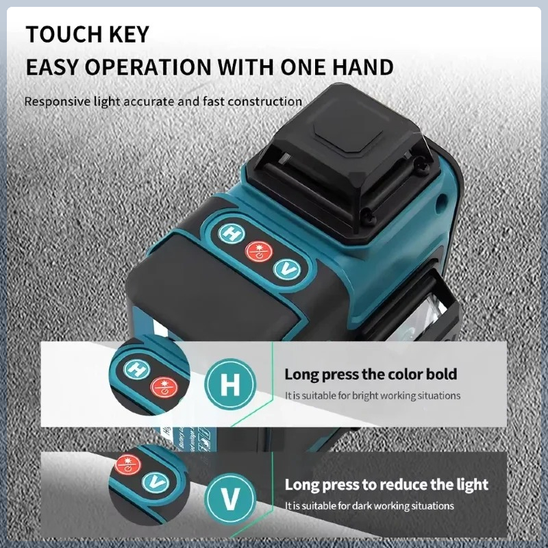 Baterai Makita Safe Multi-prot - Laser Level 16 Lines 4D Green ulasan dan harga