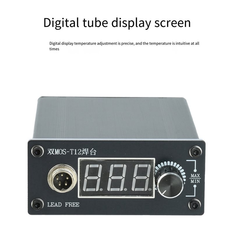 ABYN-Digital T12 Stasiun Solde - Digital Soldering Station T12 ulasan dan harga