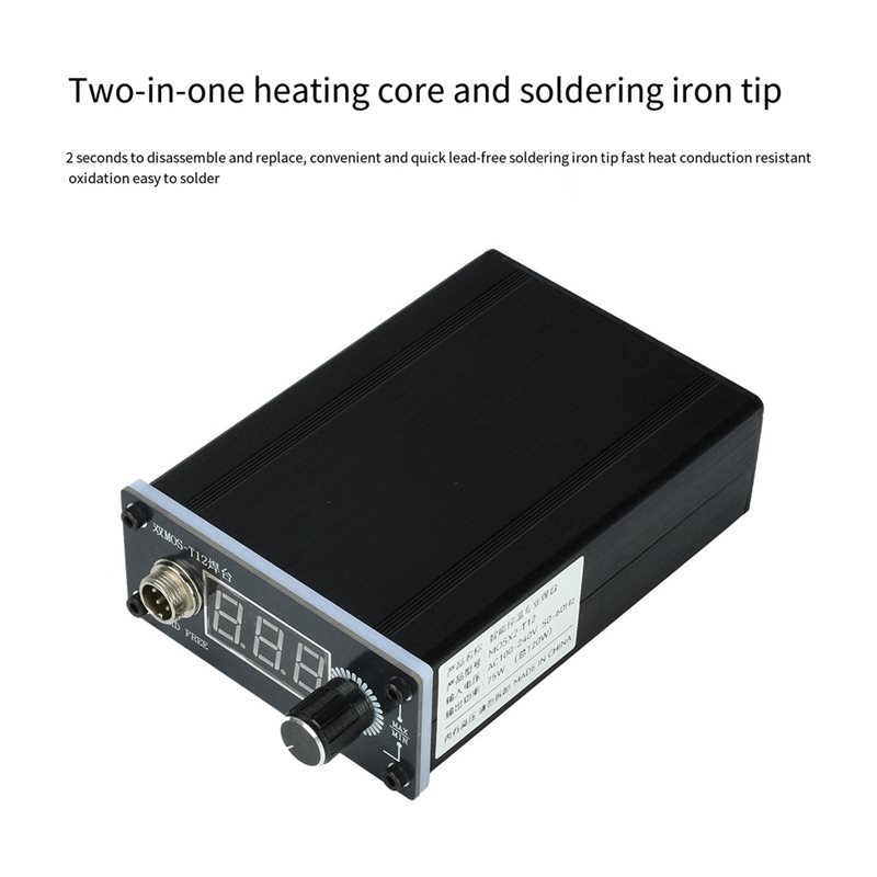 ABYN-Digital T12 Stasiun Solde - Digital Soldering Station T12 ulasan dan harga