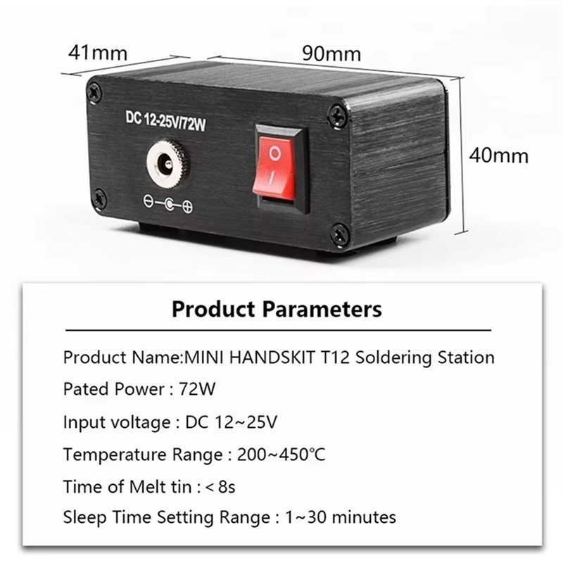 B03C-T12 Stasiun Penyolderan D - Digital Soldering Station T12 ulasan dan harga